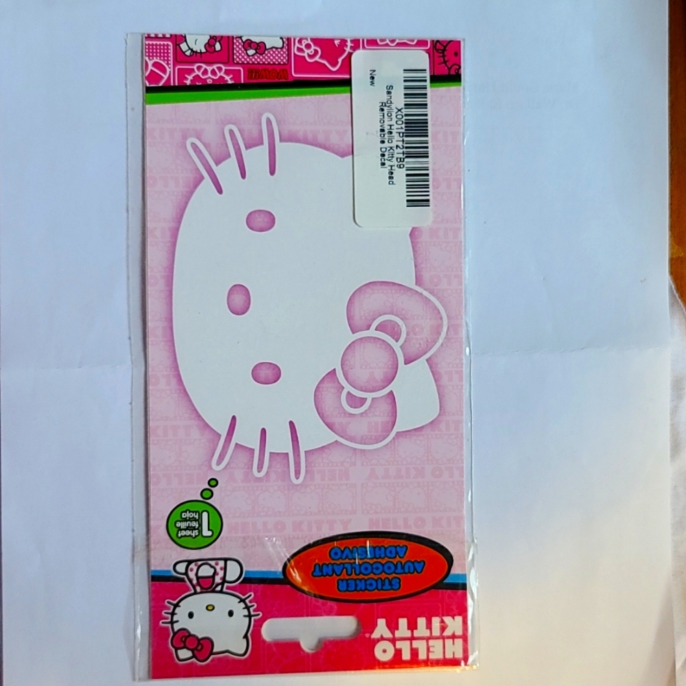 Hello Kitty Remove-able Decal